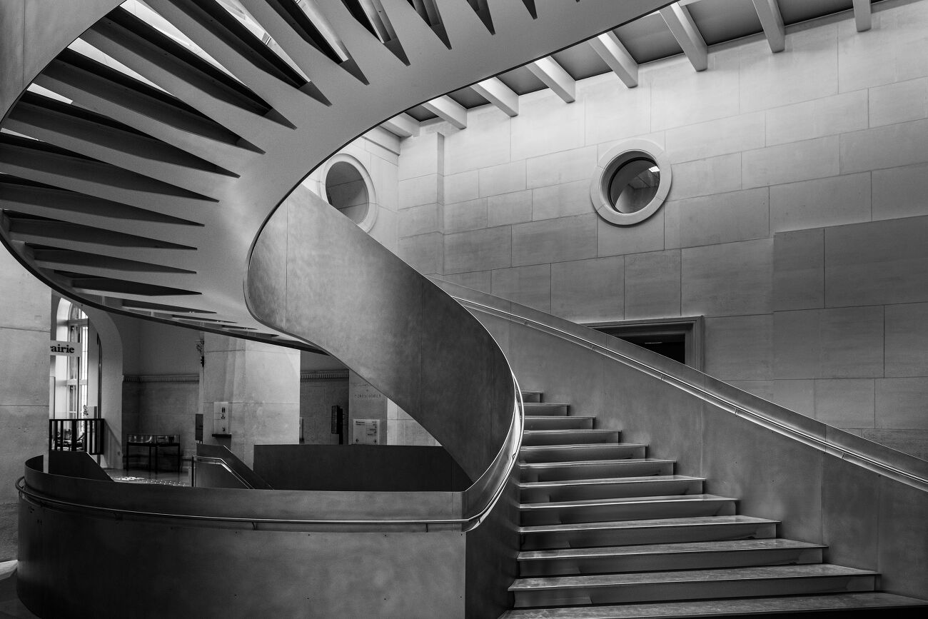 Escalier de la Bibliothèque Richelieu