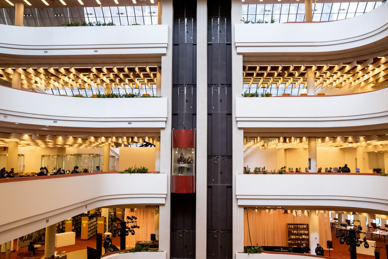 Bibliothèque à Toronto