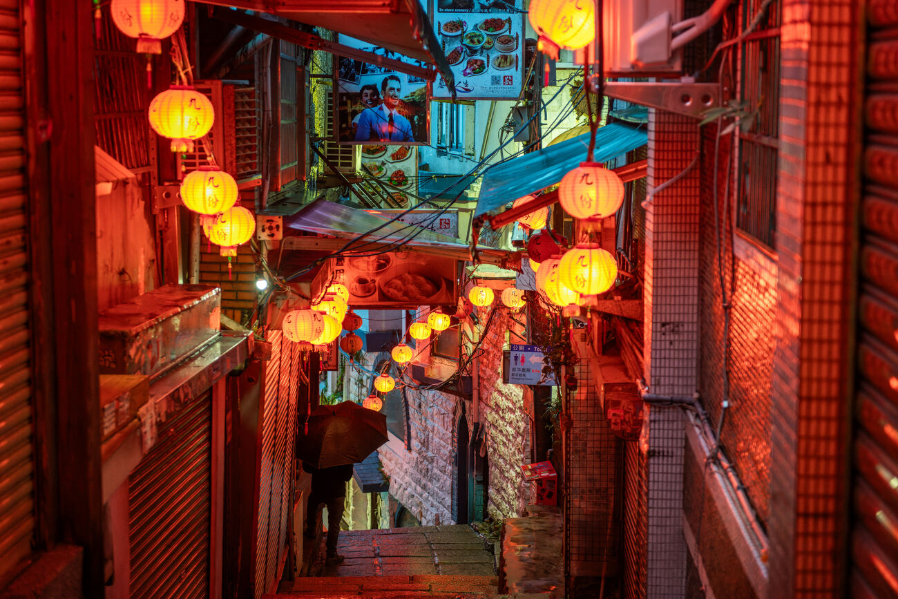 Dans les ruelles de Jiufen