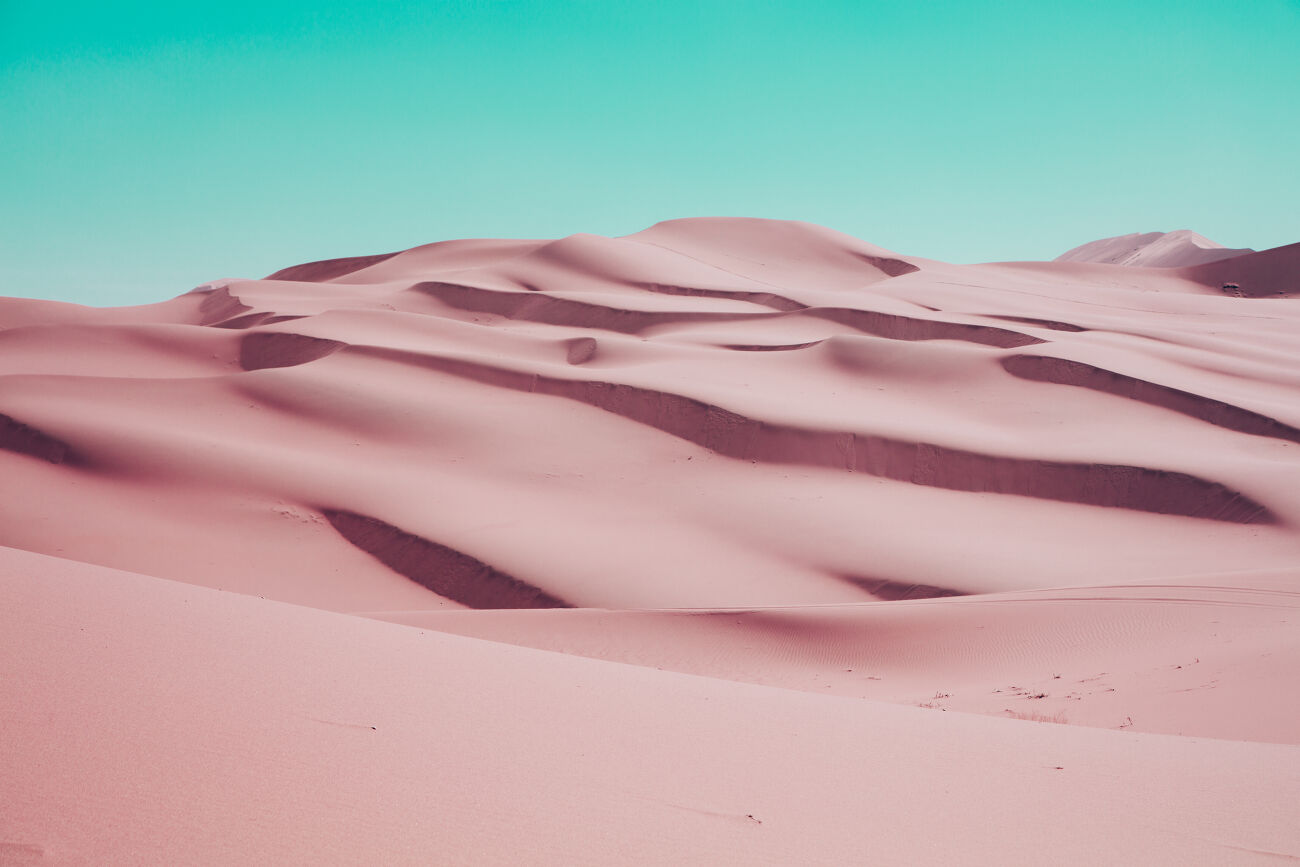 Surreal desert