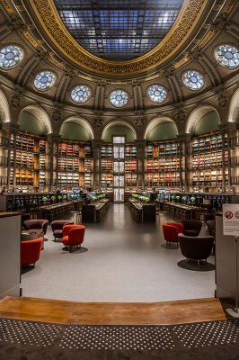 Salle ovale de la Bibliothèque Richelieu - 1